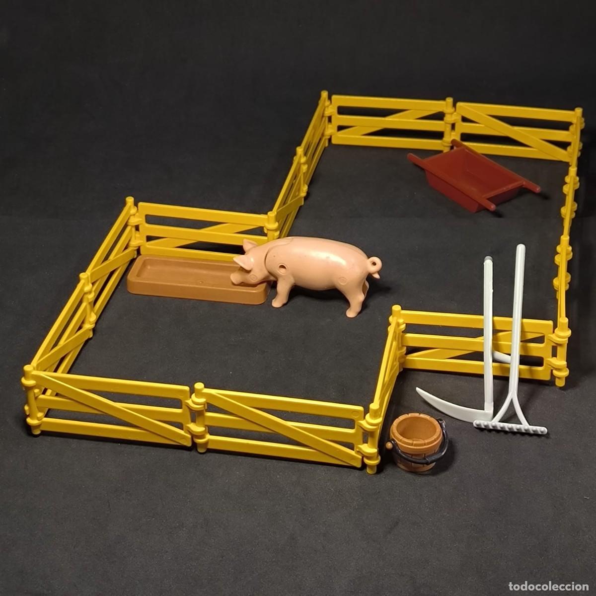 Playmobil: Playmobil cerco con chancho ☼