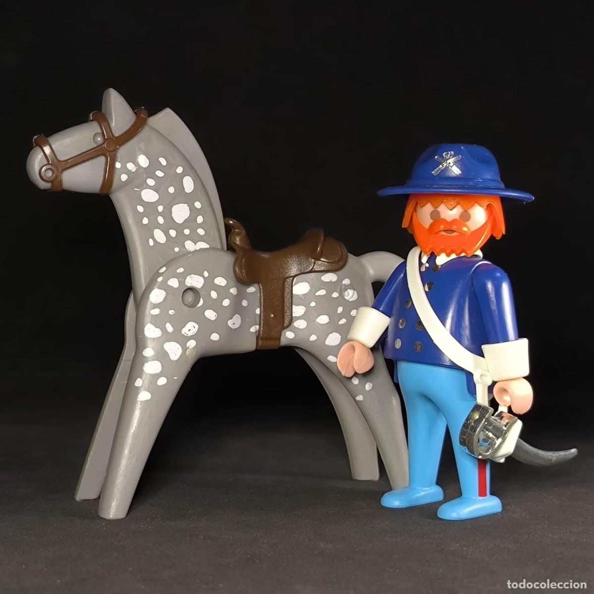 Playmobil: Playmobil general nordista con caballo ☼