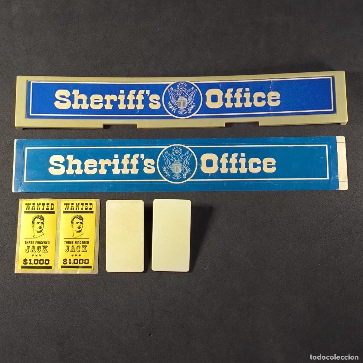 Playmobil: Playmobil carteles casa oeste sherrif office ☼