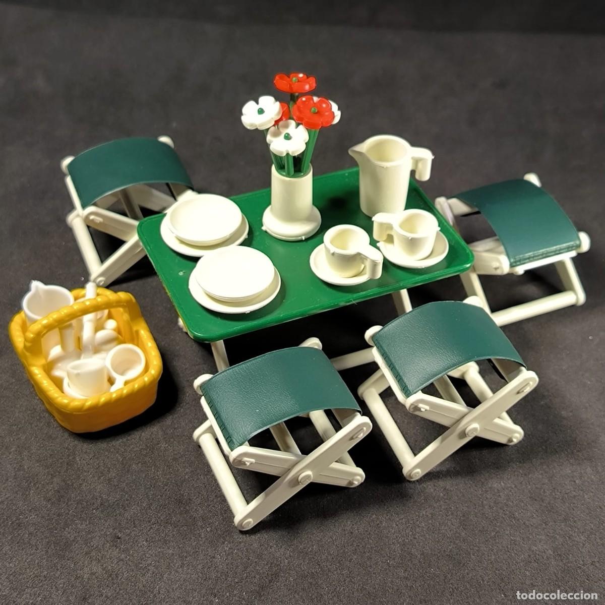 Playmobil: Playmobil mesa de camping con utensilios ☼