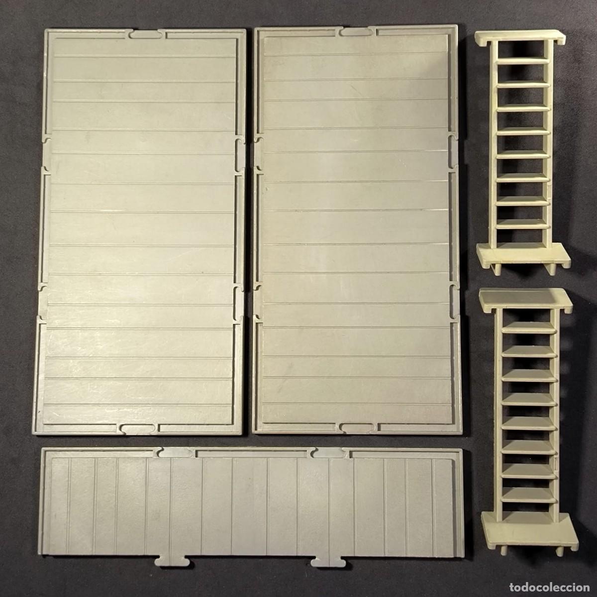 Playmobil: Playmobil 3 pisos con 2 escaleras grises casa oeste ☼