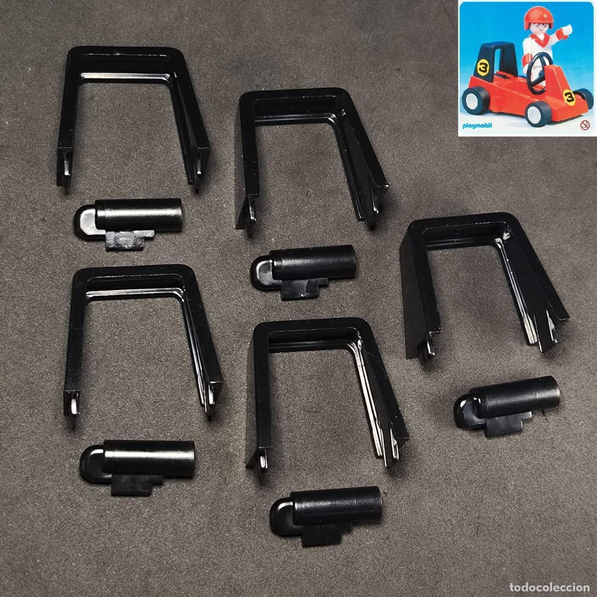 Playmobil: Playmobil ca&ntilde;os de escape y barras antivuelco para karting☼