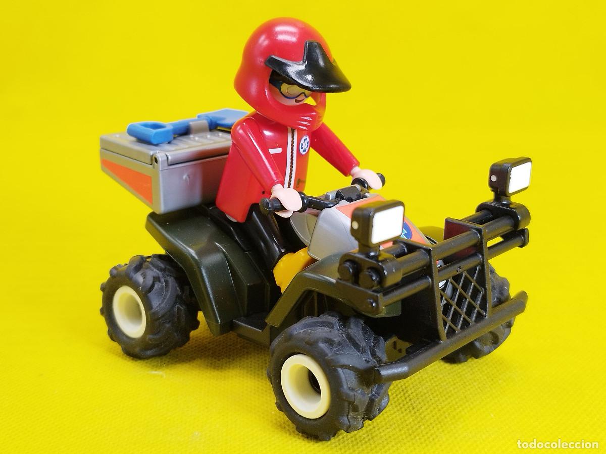 Playmobil: Playmobil M&eacute;dico con quad de rescate