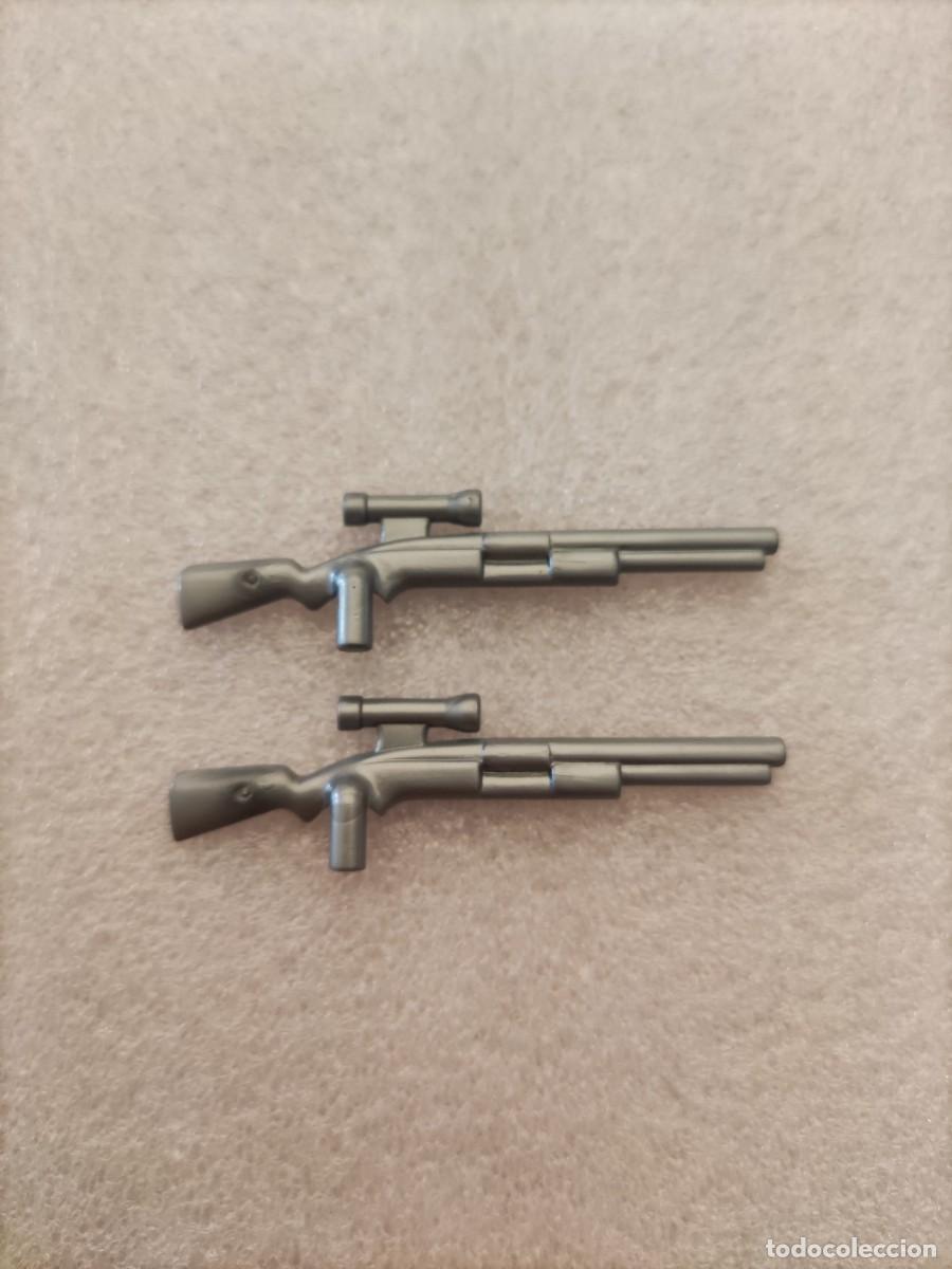 Playmobil: 2 rifles francotirador gris armas Playmobil
