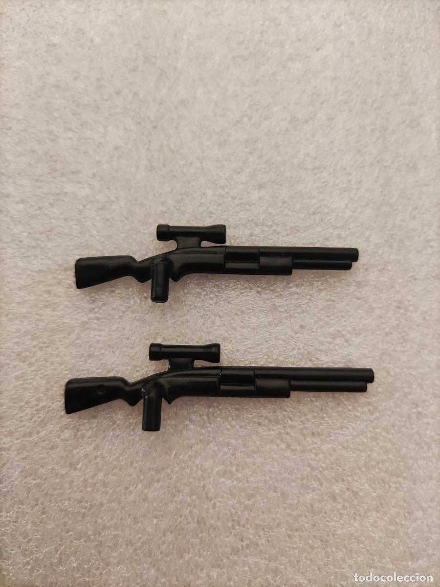 Playmobil: 2 rifles francotirador negro armas Playmobil