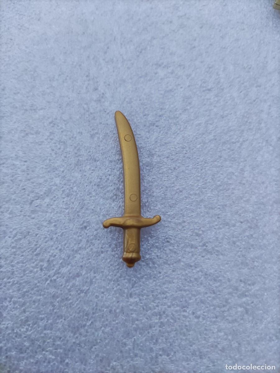 Playmobil: Sable curvo dorado espada armas Playmobil