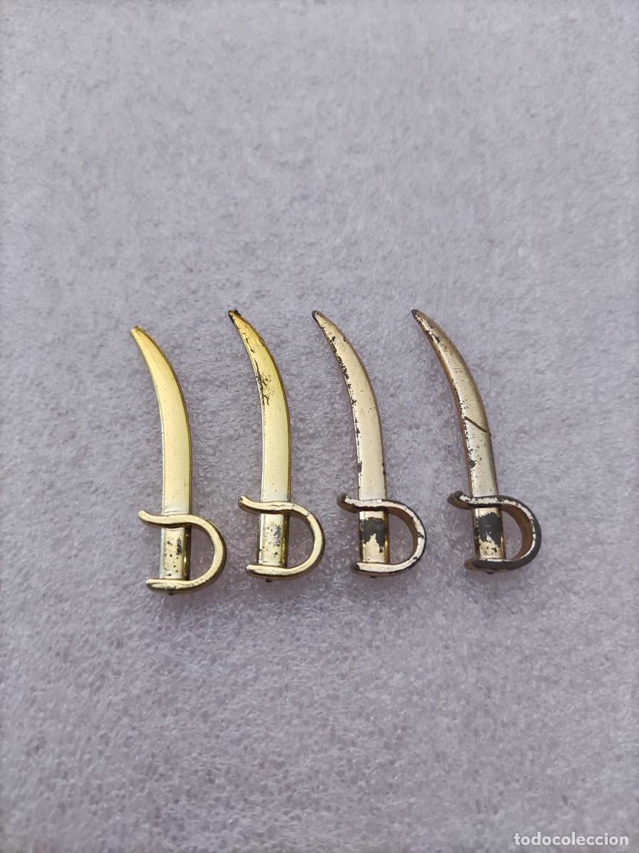 Playmobil: 4 Sables dorado espada armas Playmobil