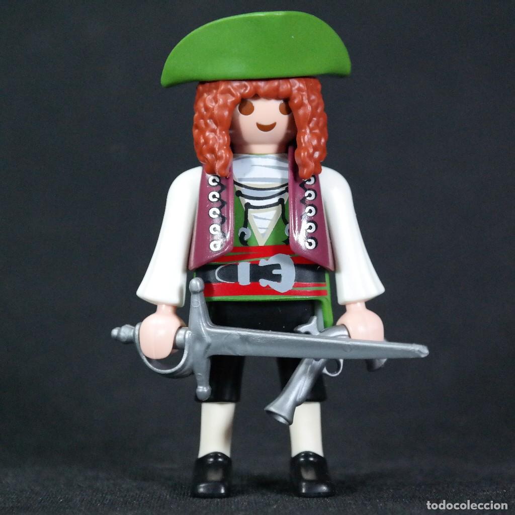 Playmobil: Playmobil pirata con tricornio verde ☼