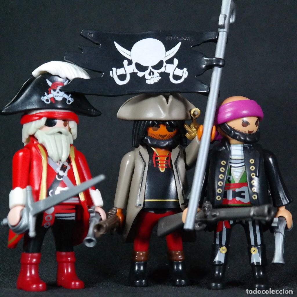 Playmobil: Playmobil tres piratas ☼