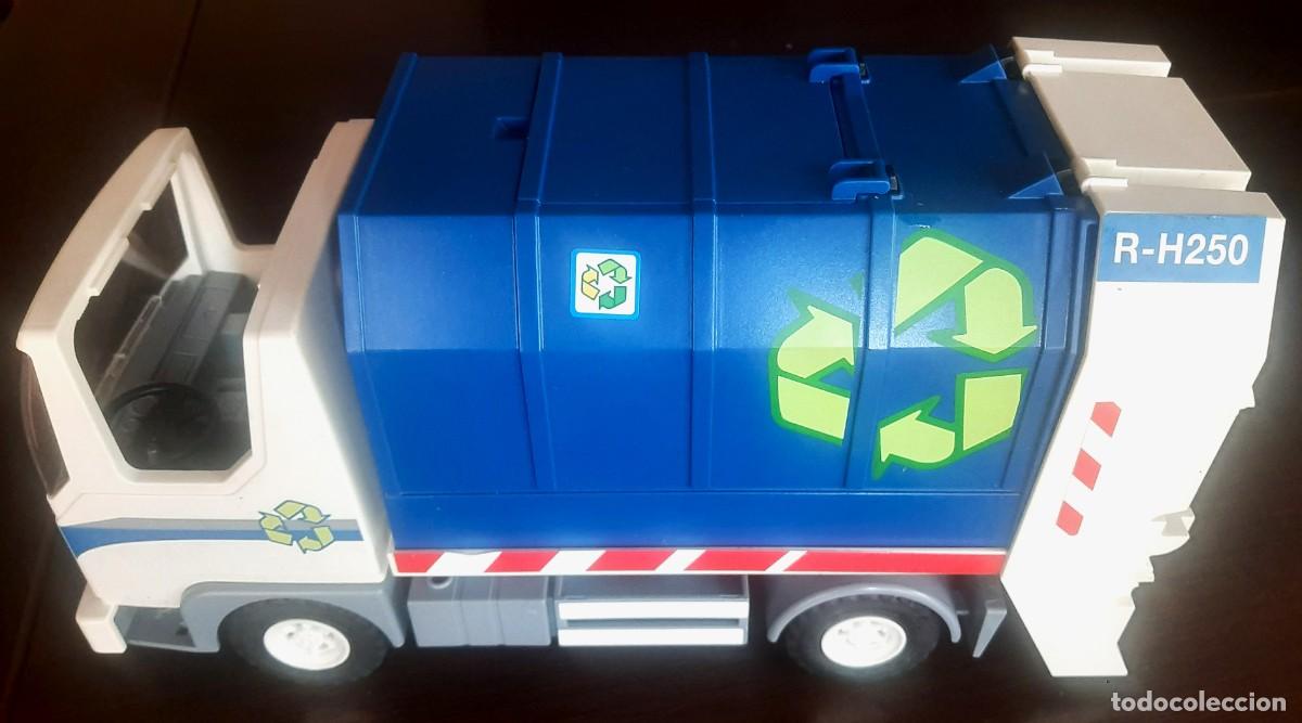 Playmobil: PLAYMOBIL 4129 - CAMI&Oacute;N DE LA BASURA - CITY ACTION - GEOBRA 2000