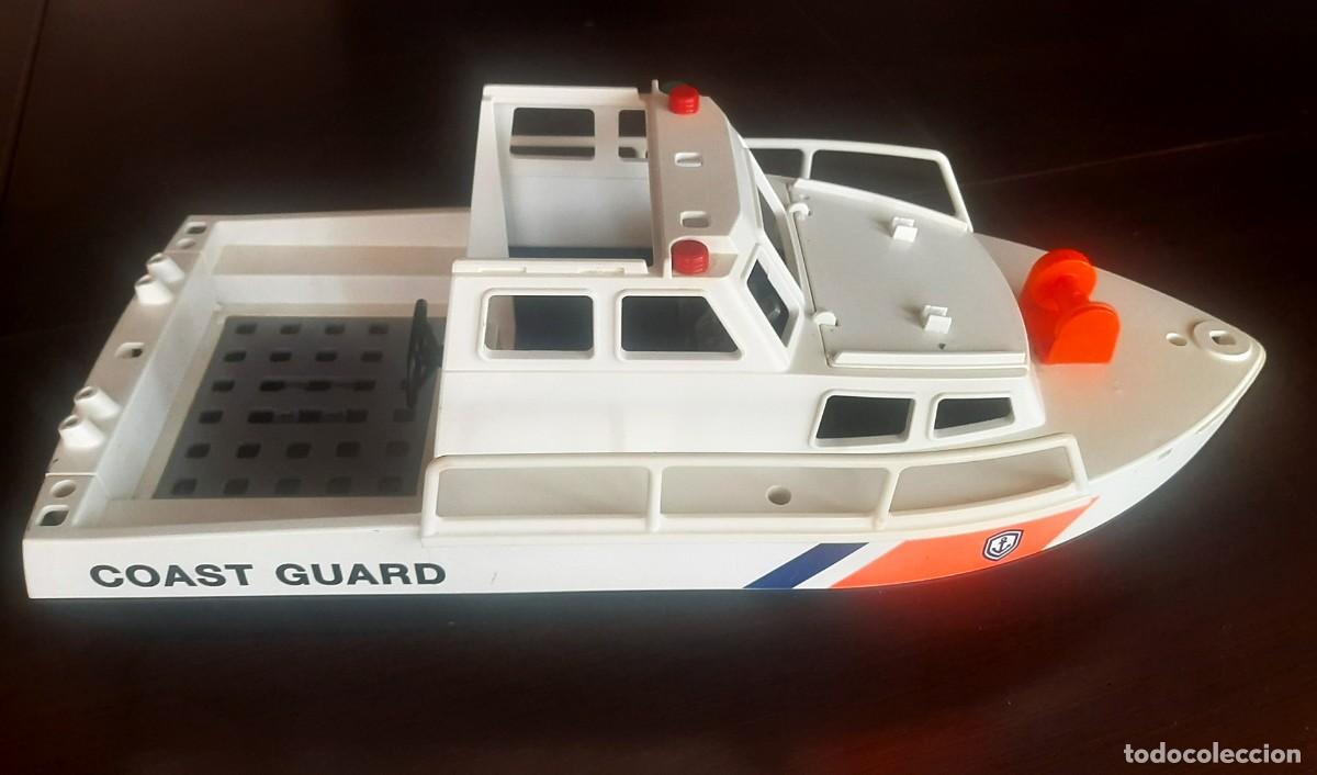 Playmobil: PLAYMOBIL 4448 - LANCHA GUARDA COSTA - GEOBRA A&Ntilde;O 1999 - Barco Guardia Costera