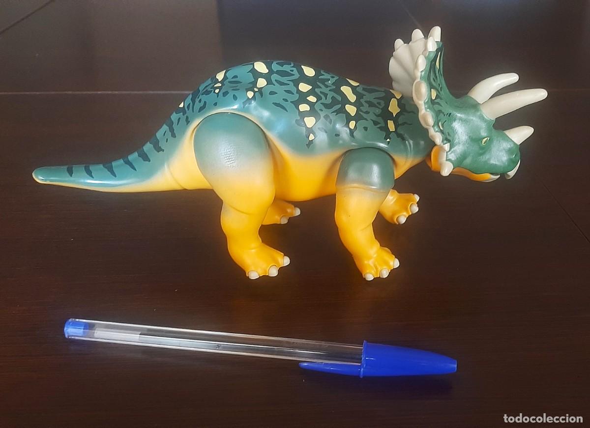 Playmobil: PLAYMOBIL DINOSAURIO TRICERATOPS - 9434 - A&Ntilde;O 2007 ANIMALES PREHIST&Oacute;RICOS