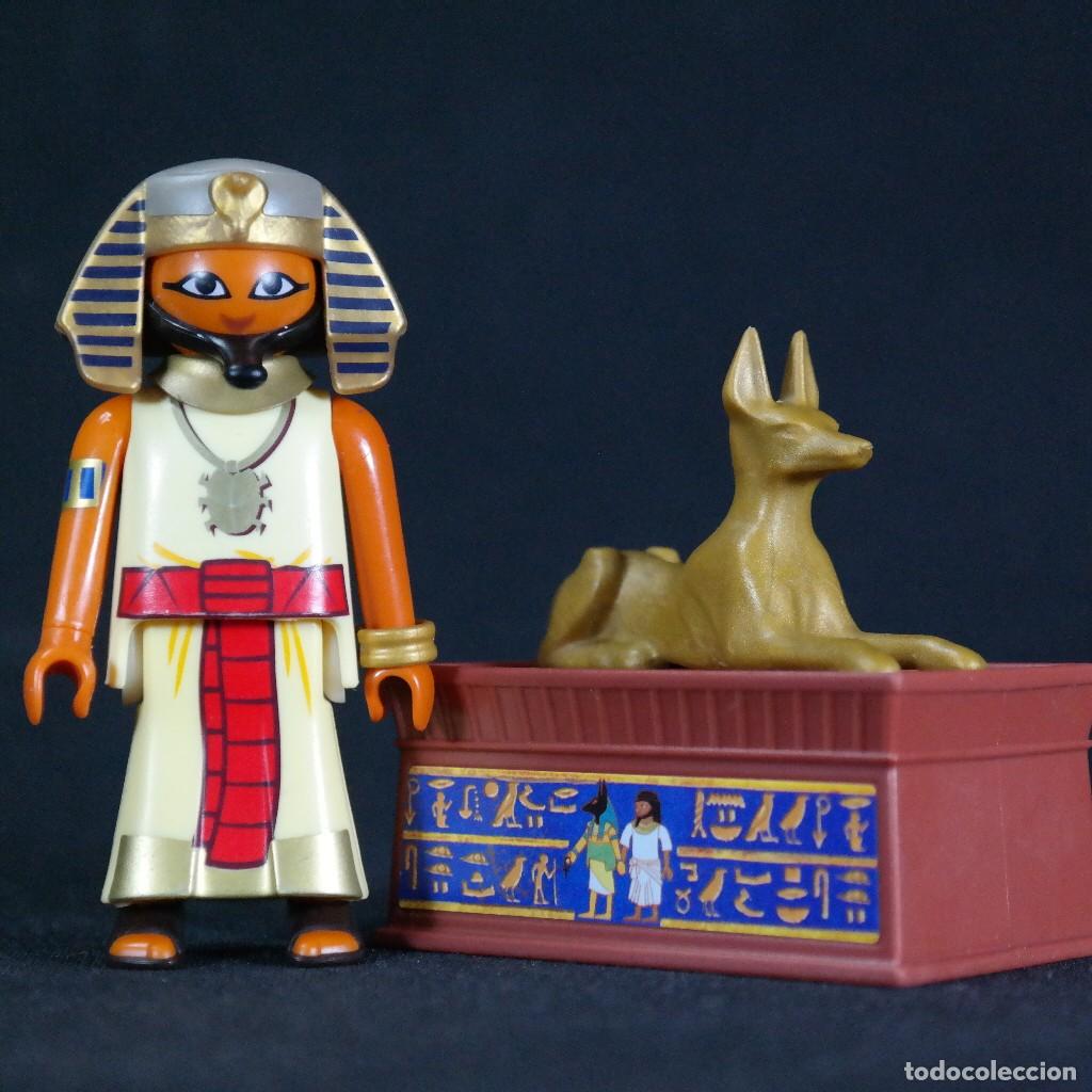 Playmobil: Playmobil sacerdote egipcio con perro anubis☼