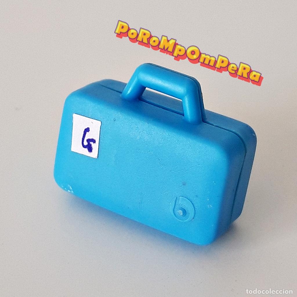 Playmobil: PLAYMOBIL malet&iacute;n cl&aacute;sico azul logo geobra 3247 3361 3404 3470 3473 3475 3490 3258 3530 3676 ? g
