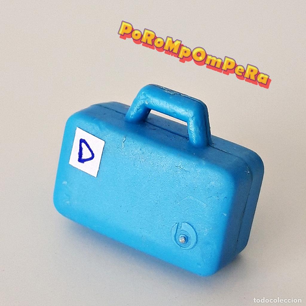 Playmobil: PLAYMOBIL malet&iacute;n cl&aacute;sico azul logo geobra 3247 3361 3404 3470 3473 3475 3490 3258 3530 3676 ? D