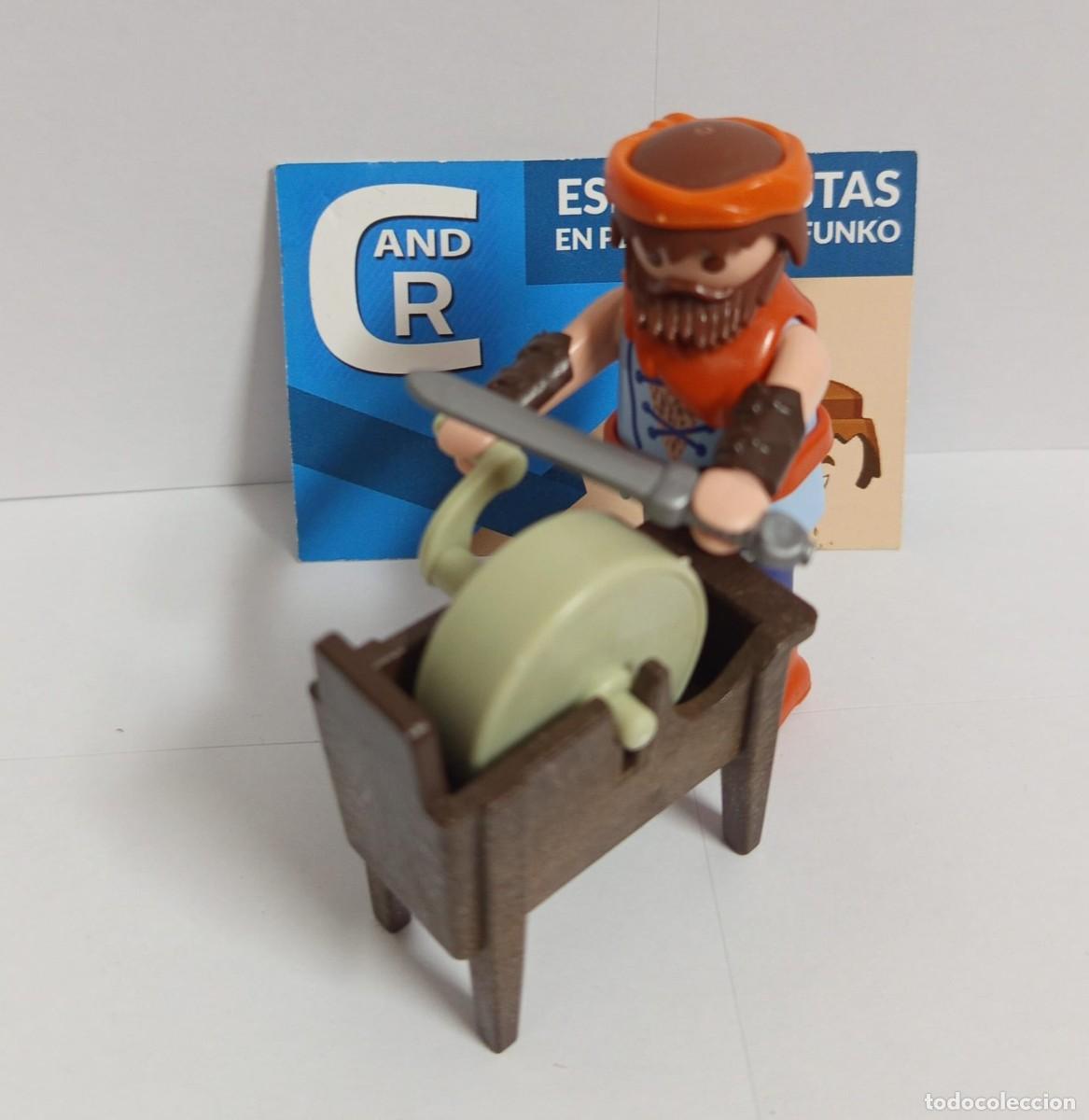 Playmobil: PLAYMOBIL BELEN . ALDEANO AFILANDOR DE ARMAS - 10/7/25