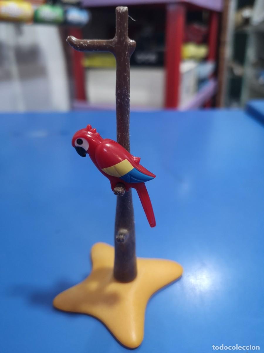 Playmobil: Playmobil loro tronco base isla pirata animales n&aacute;ufrago belen pesebre Nil