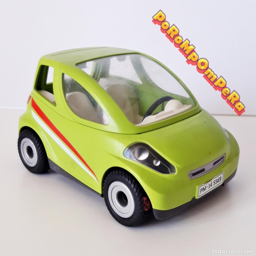 Playmobil: PLAYMOBIL coche peque&ntilde;o verde 5569 CITY LIFE CG4