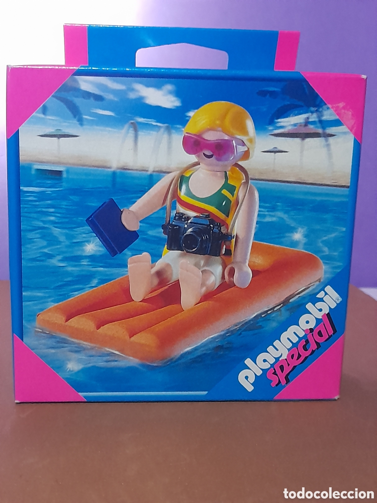 Playmobil: Playmobil figuras, special plus, turista en la piscina