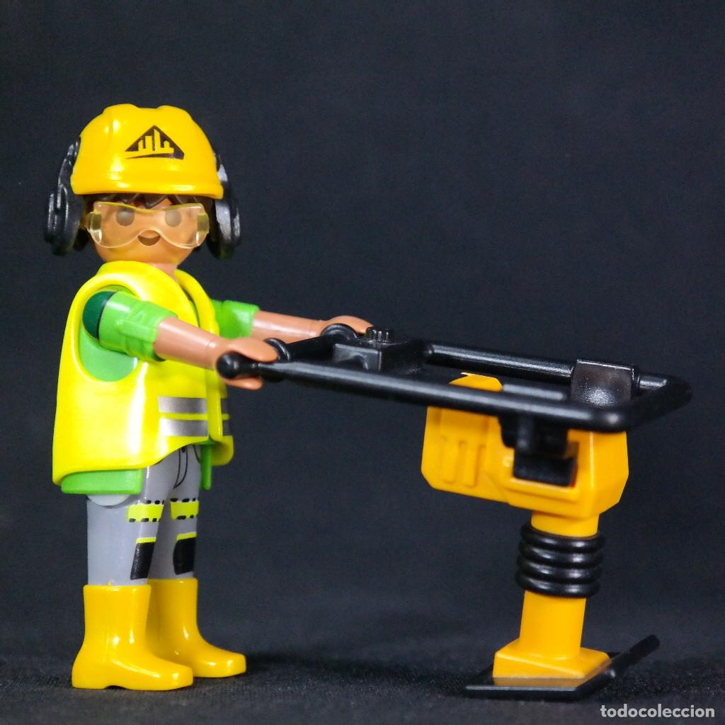 Playmobil: Playmobil trabajador con martillo neumatico ☼