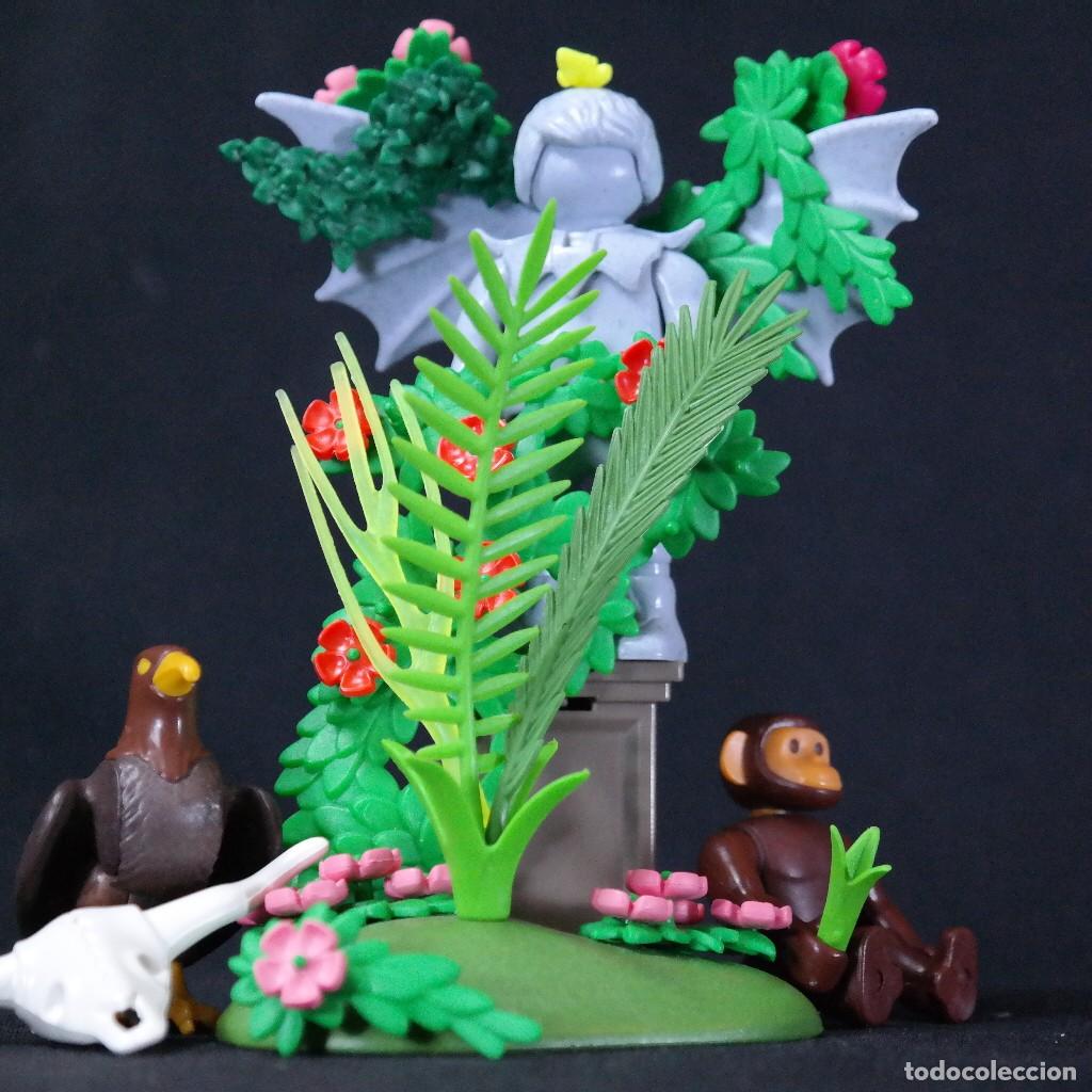 Playmobil: Playmobil estatua abondonada con animales ☼