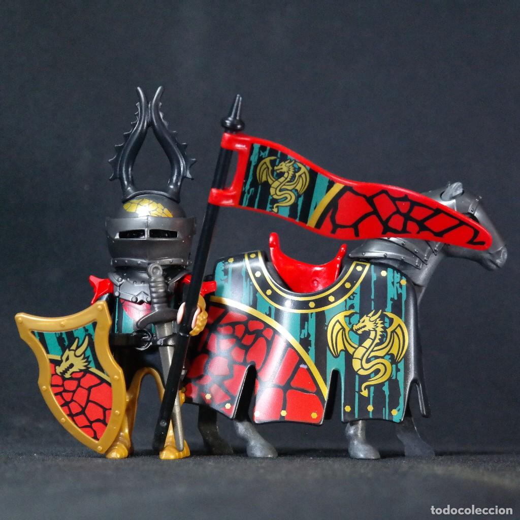Playmobil: Playmobil caballero medieval con caballo ☼