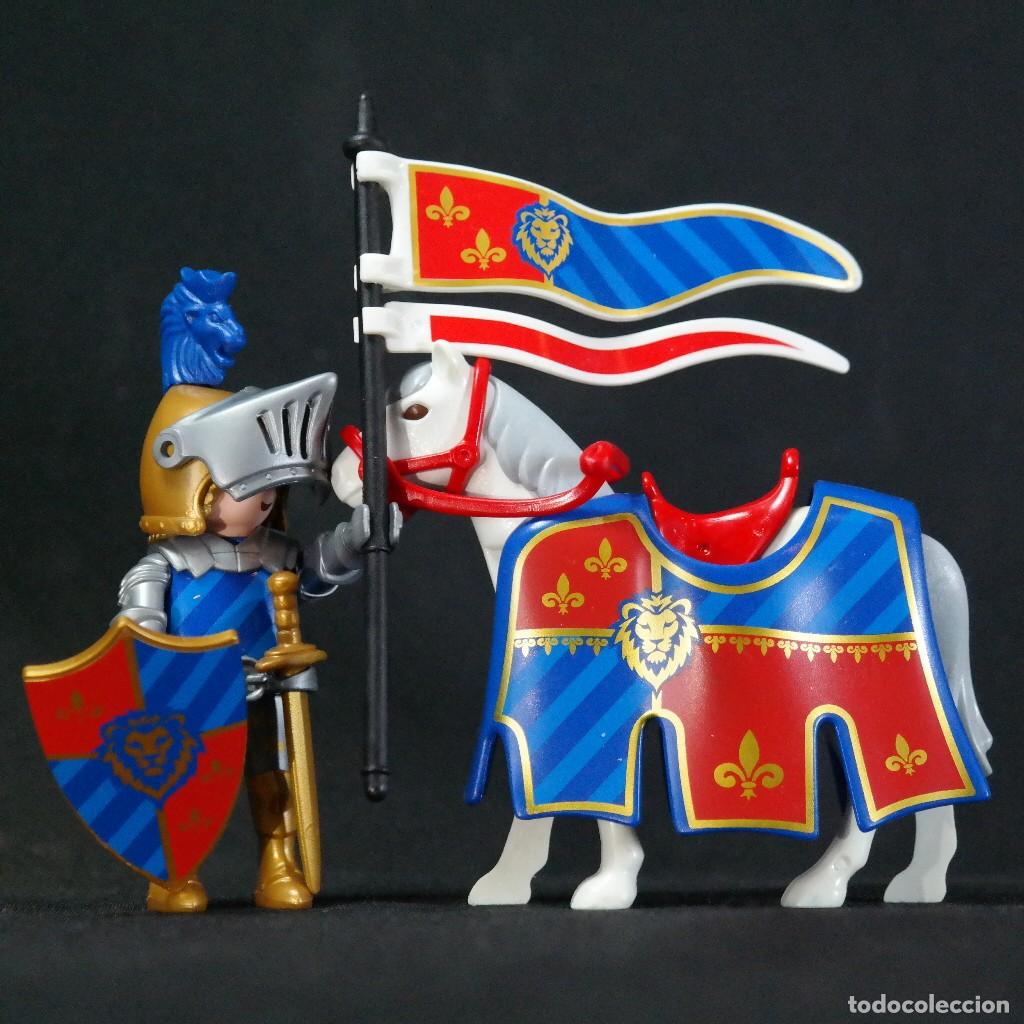 Playmobil: Playmobil caballero medieval con caballo ☼