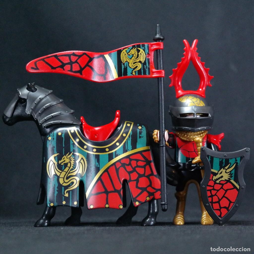 Playmobil: Playmobil caballero medieval con caballo ☼