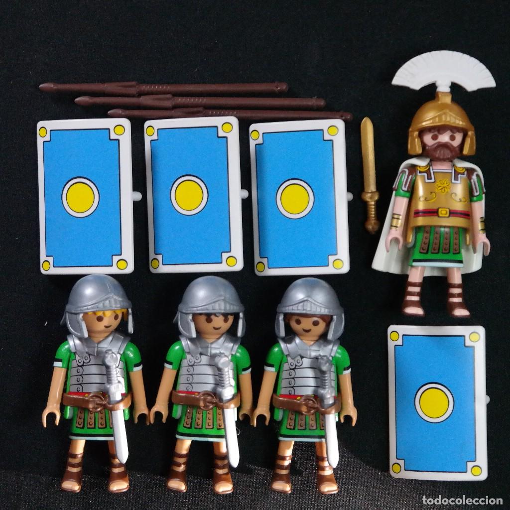 Playmobil: Playmobil 4 soldados romanos ☼