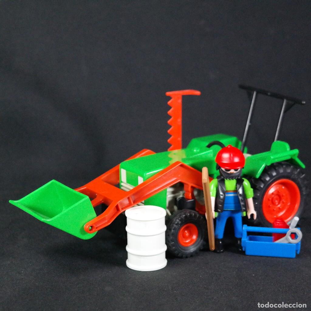 Playmobil: Playmobil tractor con granjero ☼