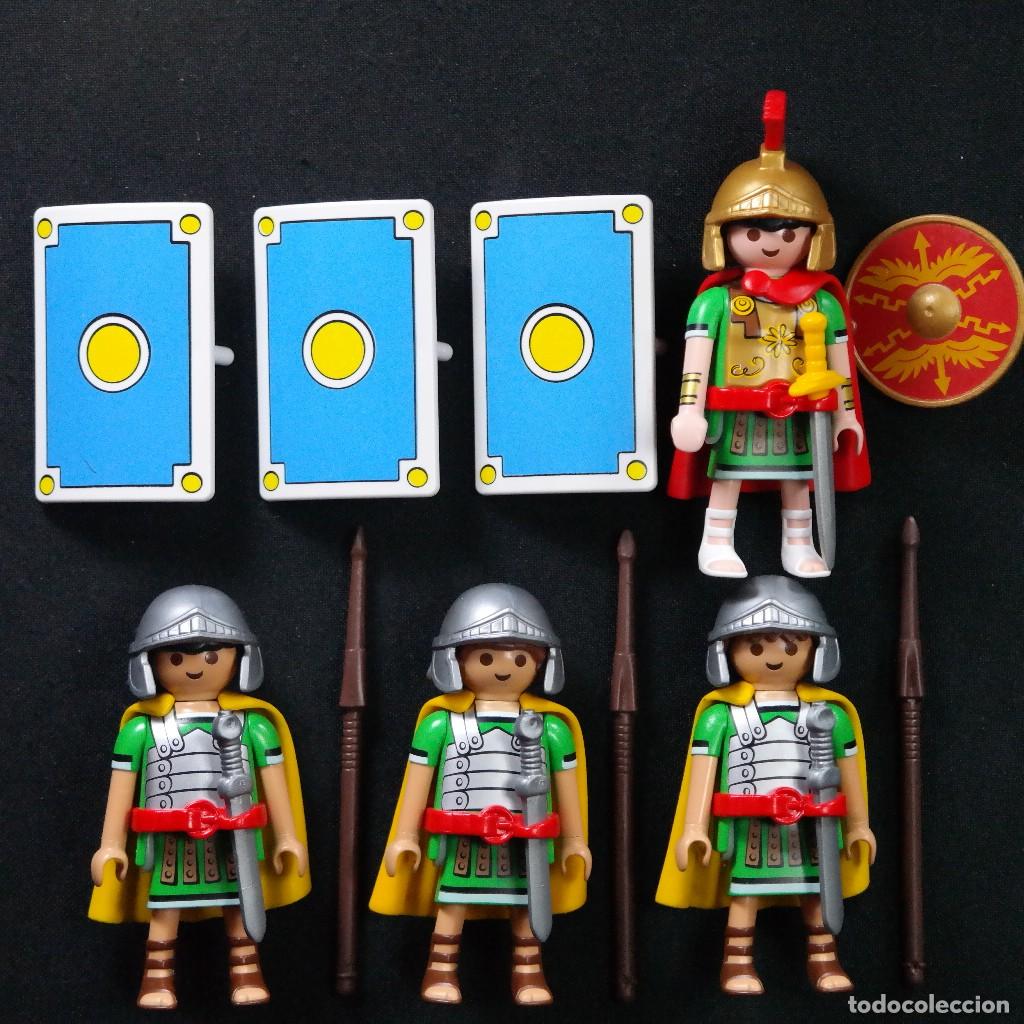 Playmobil: Playmobil 4 soldados romanos ☼