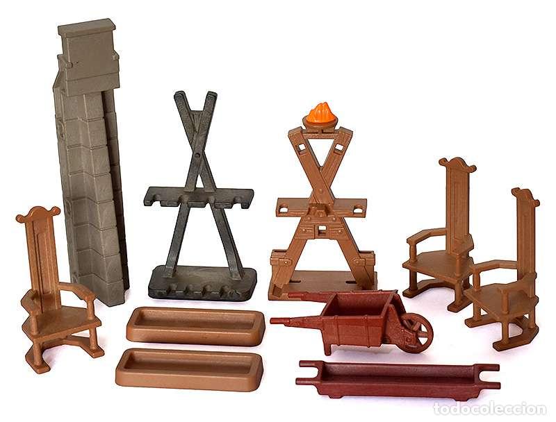 Playmobil: Playmobil. Lote medieval. 10 piezas
