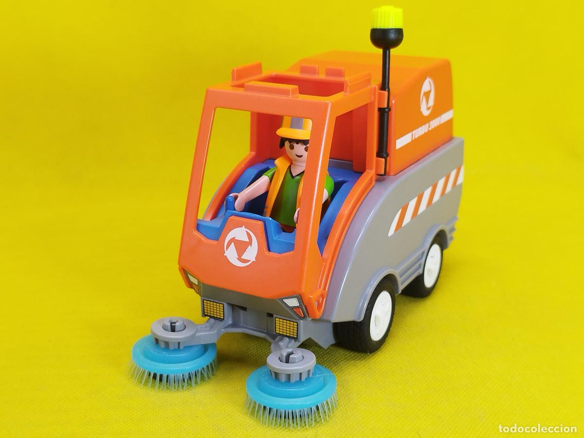 Playmobil: Playmobil Barredora con operario