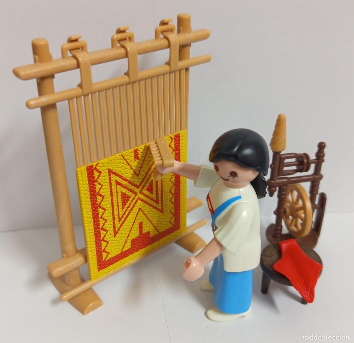 Playmobil: PLAYMOBIL BELEN , ALDEANA CON TELAR Y RUECA- 10/7/25