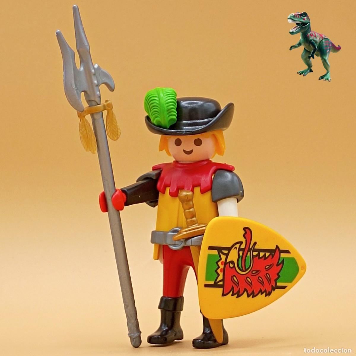 Playmobil: Playmobil figura mercenario suizo guardia corte real lansquenete caballero del grifo medieval