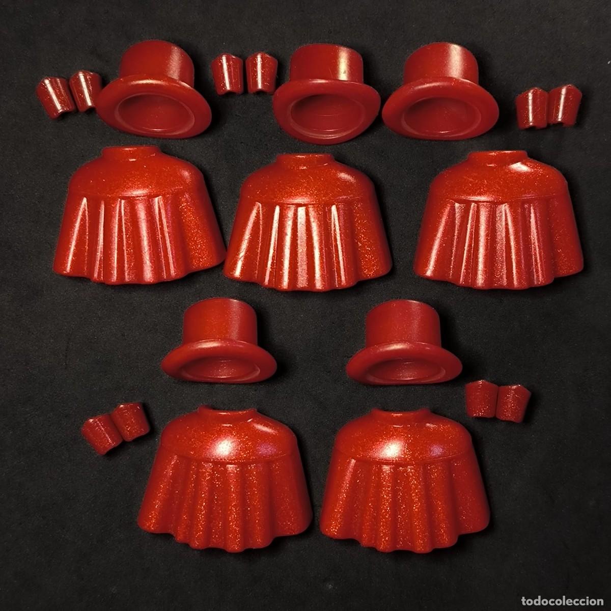 Playmobil: Playmobil capas, sombreros altos y pu&ntilde;os bordo con brillantina ☼