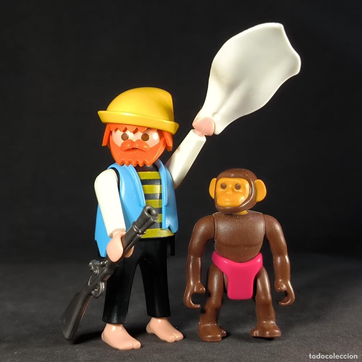 Playmobil: Playmobil pirata con mono ☼