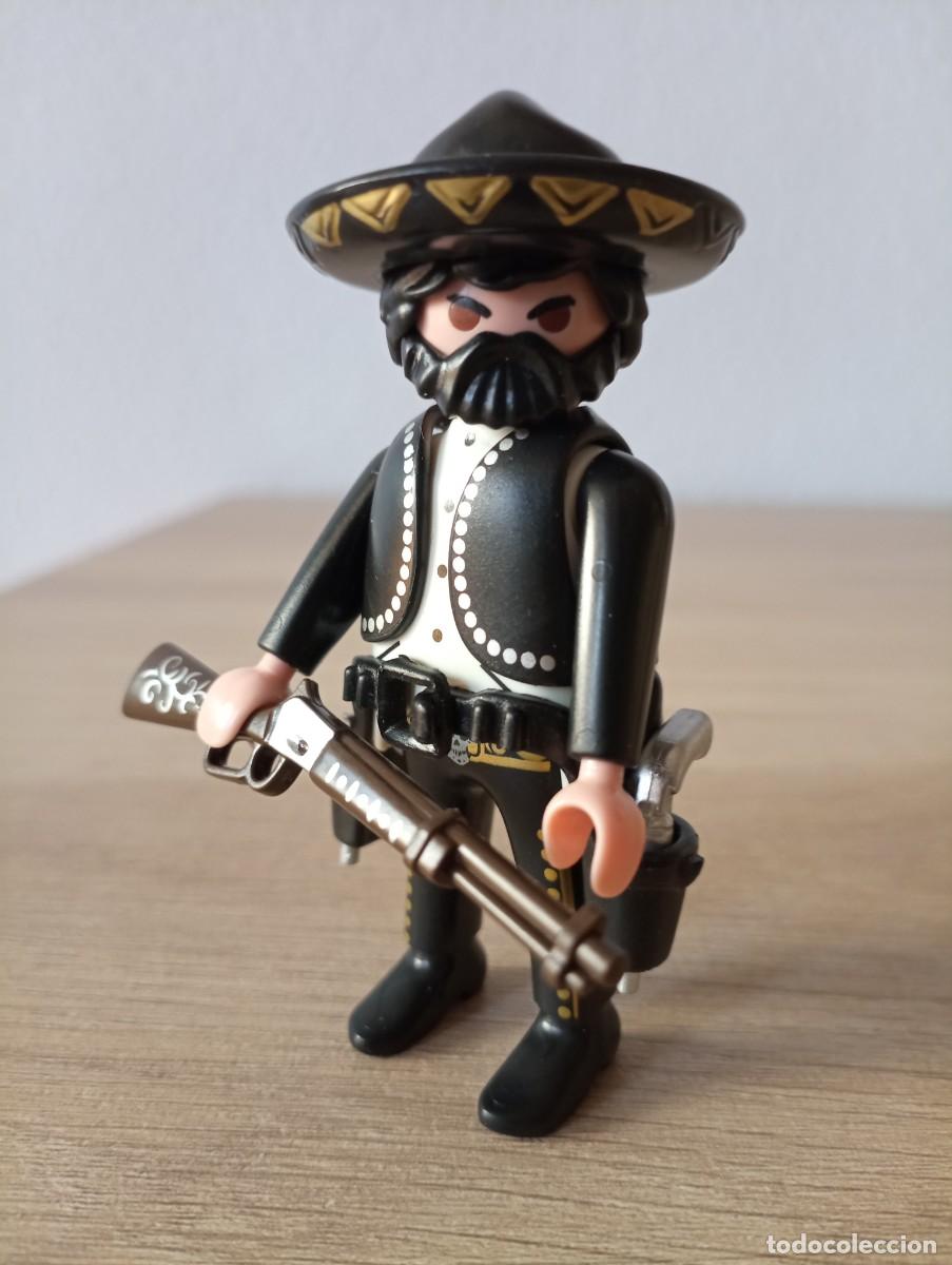 Playmobil: playmobil, lote, custom, oeste, western, bandido, mexicano, vaqueros, cuatrero. ( SOLO HOY )