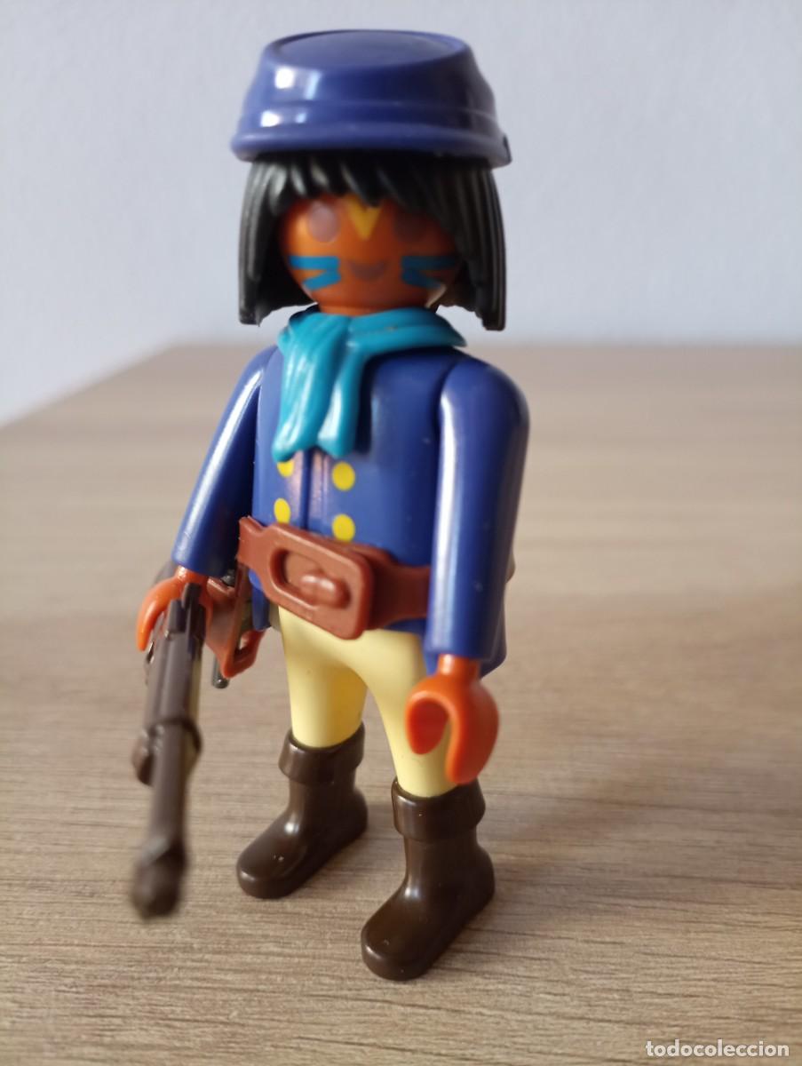 Playmobil: playmobil, lote, custom, oeste, western, nordistas, sudistas, indios, rastreador. ( SOLO HOY )