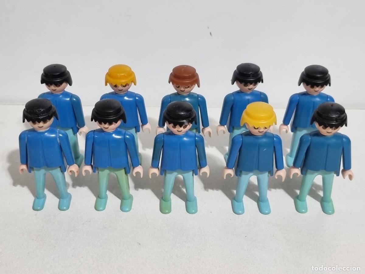 Playmobil: Playmobil Lote 10x Soldado Oficial Nordista Oeste Western Fuerte Ejercito