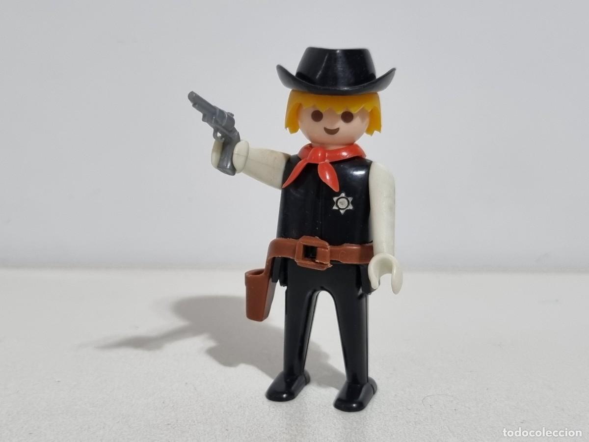 Playmobil: Playmobil 3341 3581 Antiguo Sheriff Oeste Western Pistolero Agente Ley Estrella