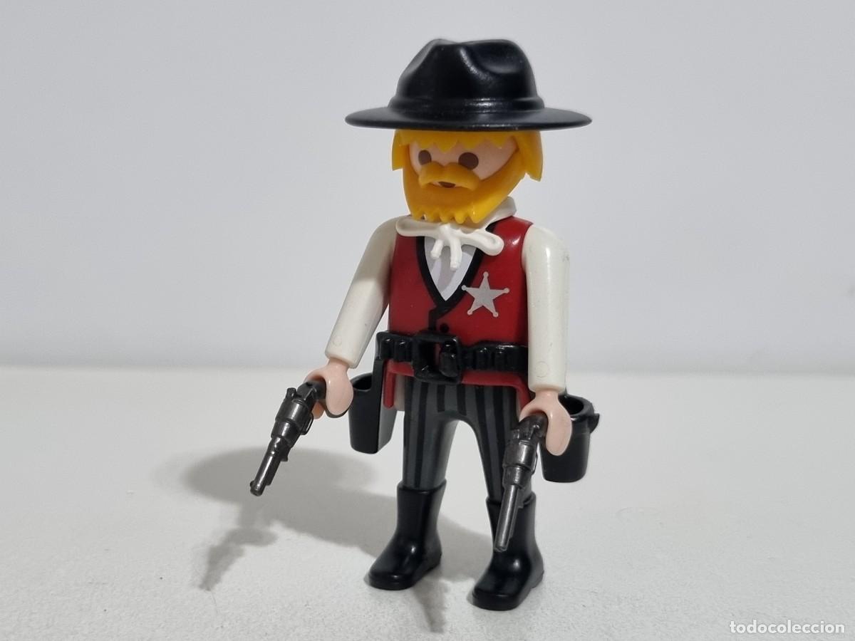 Playmobil: Playmobil 3813 Antiguo Sheriff Oeste Western Pistolero Agente Ley Estrella