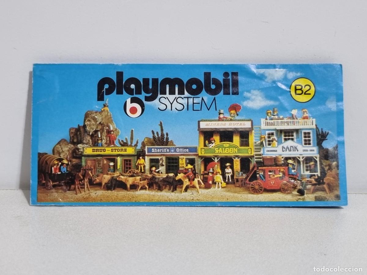 Playmobil: Playmobil 1974 Catalogo 13x6 Libro Manual Geobra B2 Oeste Western Antiguo