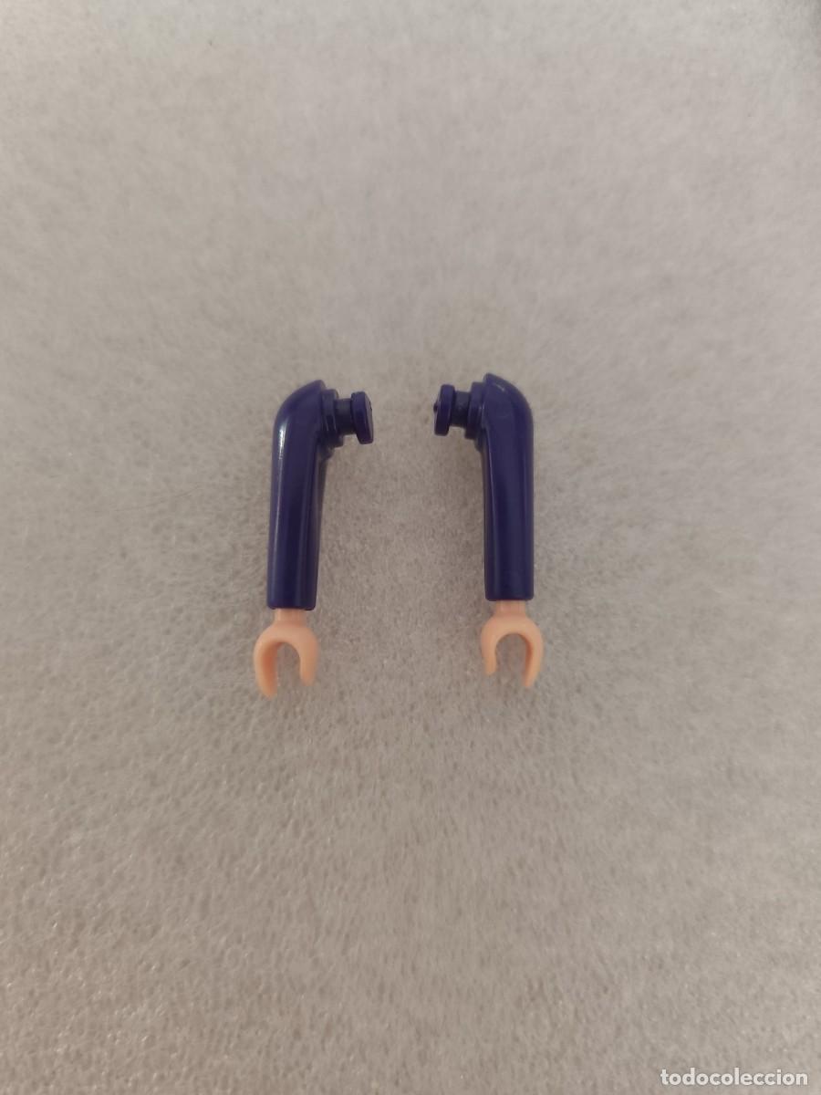 Playmobil: Brazos manga larga morado recambio Playmobil
