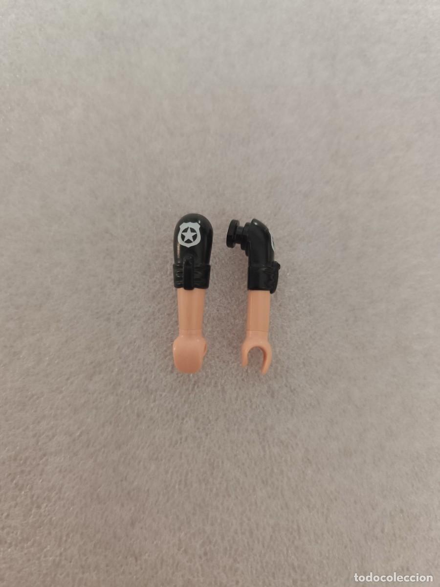 Playmobil: Brazos manga corta negro sheriff recambio Playmobil