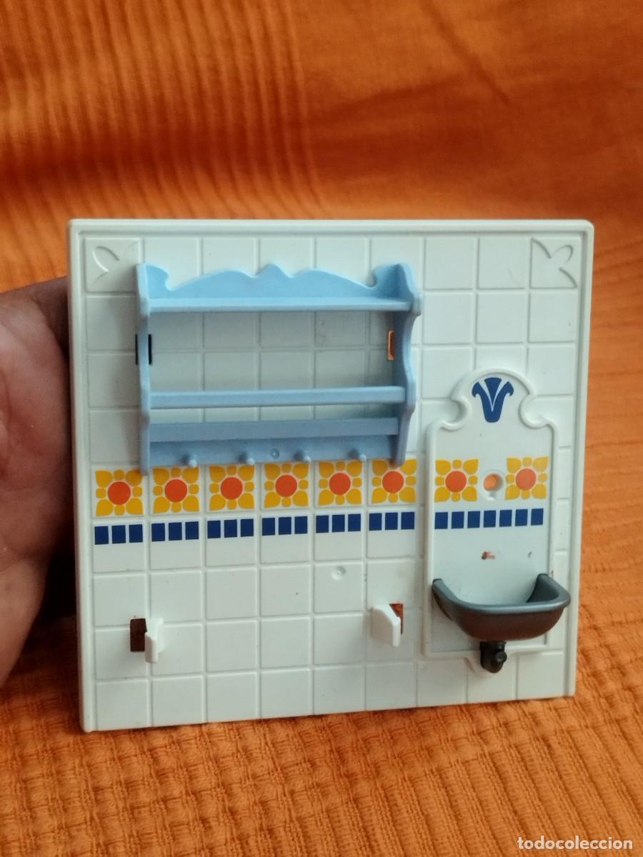 Playmobil: Figura Playmobil. Pared de cocina de casa victoriana.