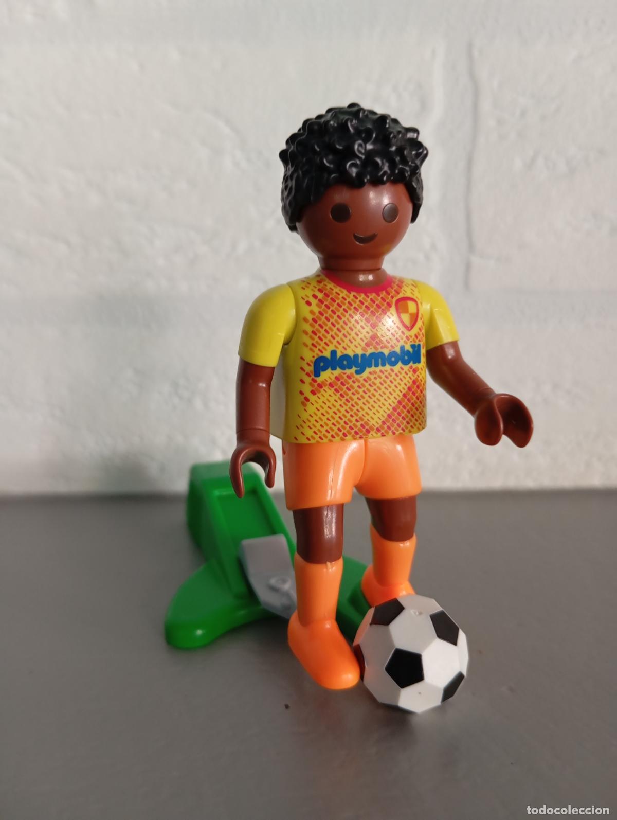 Playmobil: Playmobil Figura con accesorios. Futbolista