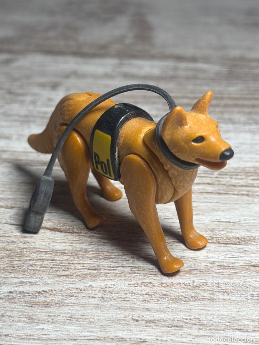 Playmobil: Perro polic&iacute;a can corral granja mascota animal complemento accesorio Playmobil