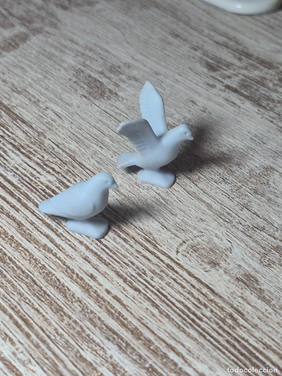 Playmobil: Lote palomas p&aacute;jaros animal complemento accesorio Playmobil