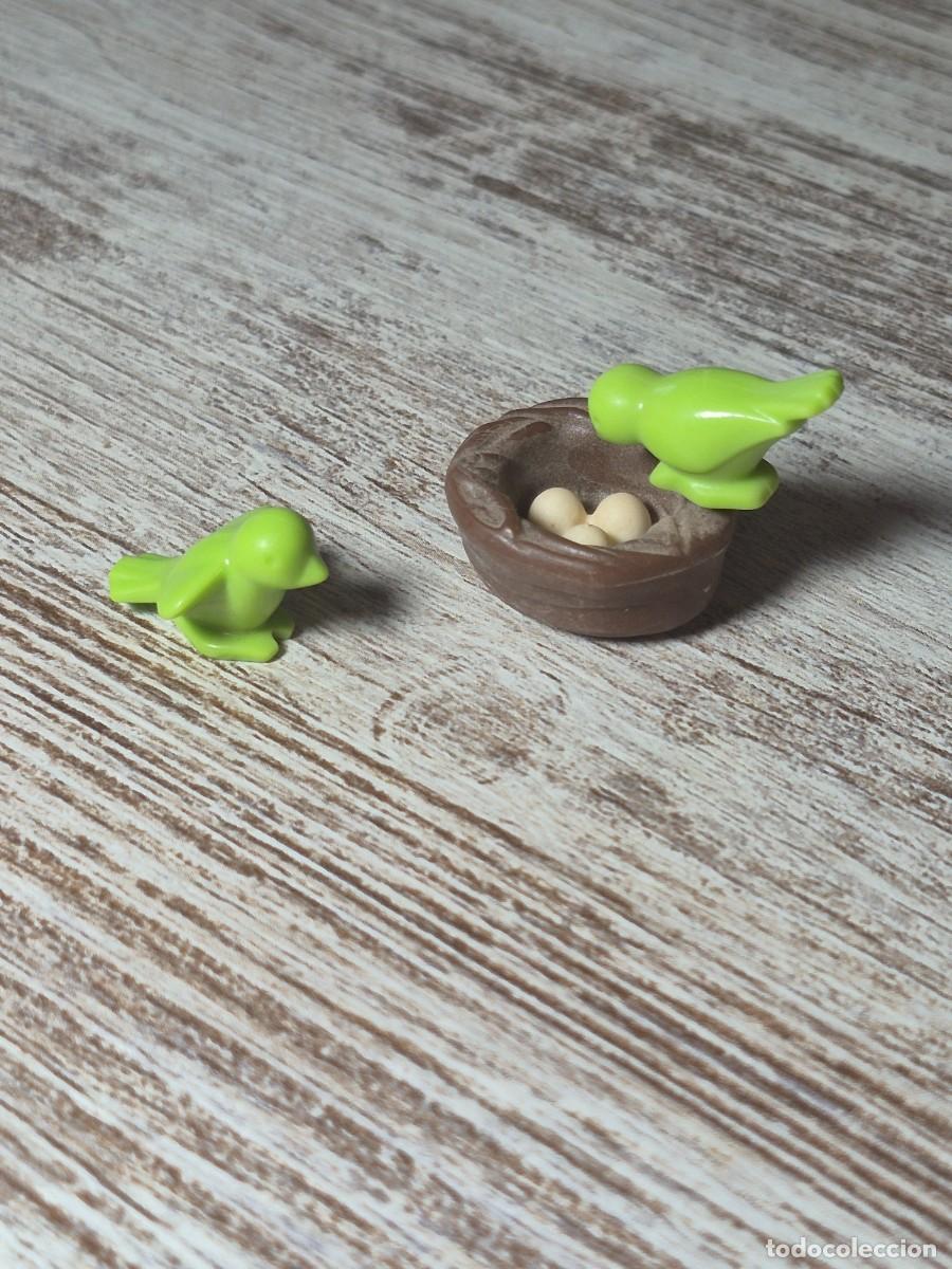 Playmobil: Lote palomas nido p&aacute;jaros animal complemento accesorio Playmobil